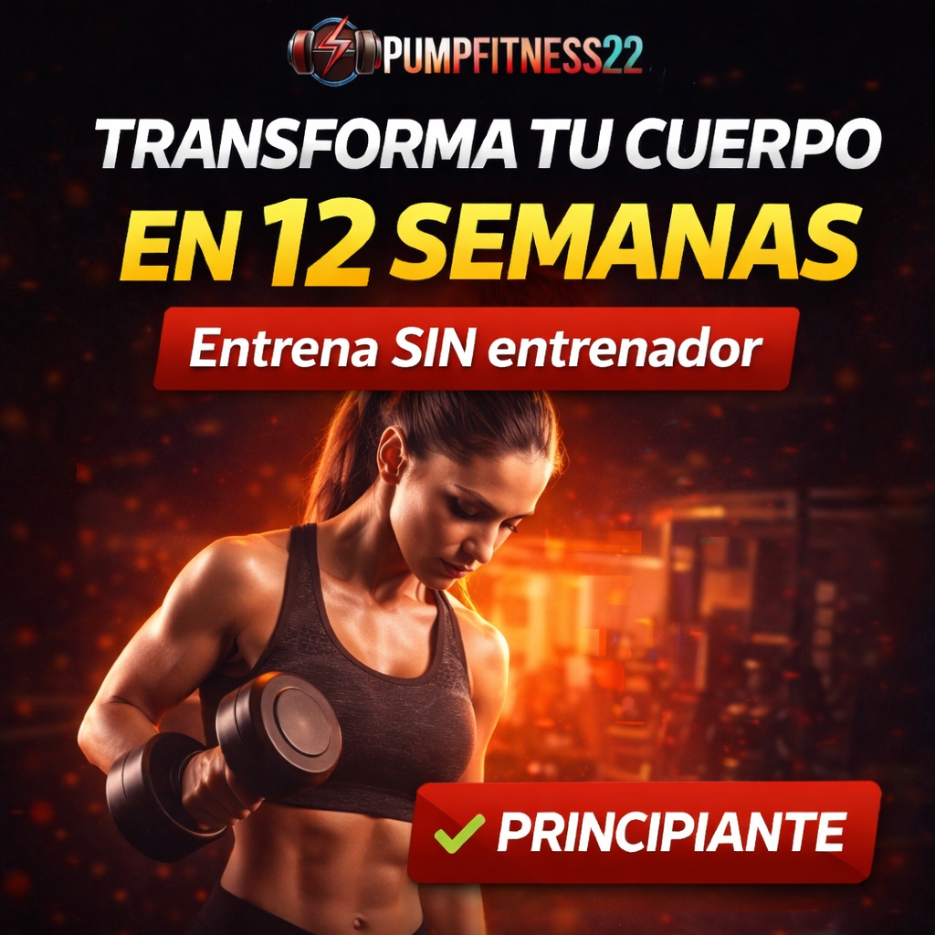 Rutina de Entrenamiento PDF – Nivel Inicial- Definición manteniendo masa muscular.Mujer