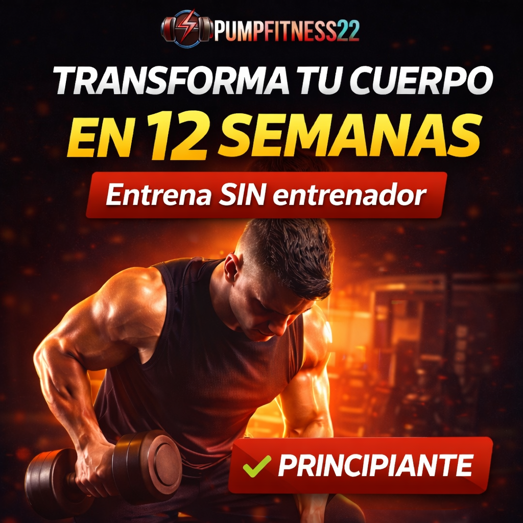 Rutina de Entrenamiento PDF – Nivel Inicial- Definición manteniendo masa muscular.Hombre