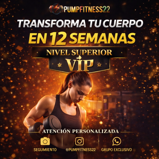 Rutina de Entrenamiento PDF – Nivel SUPERIOR VIP- Definición manteniendo masa muscular.Mujer