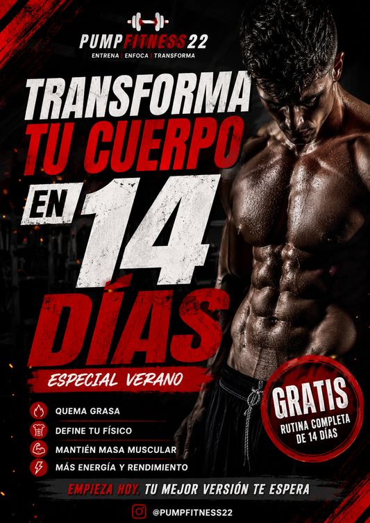 🔥 TRANSFORMA TU CUERPO EN 14 DÍAS – GRATIS 🔥